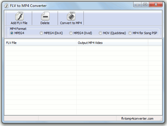 file converter flv to mp4